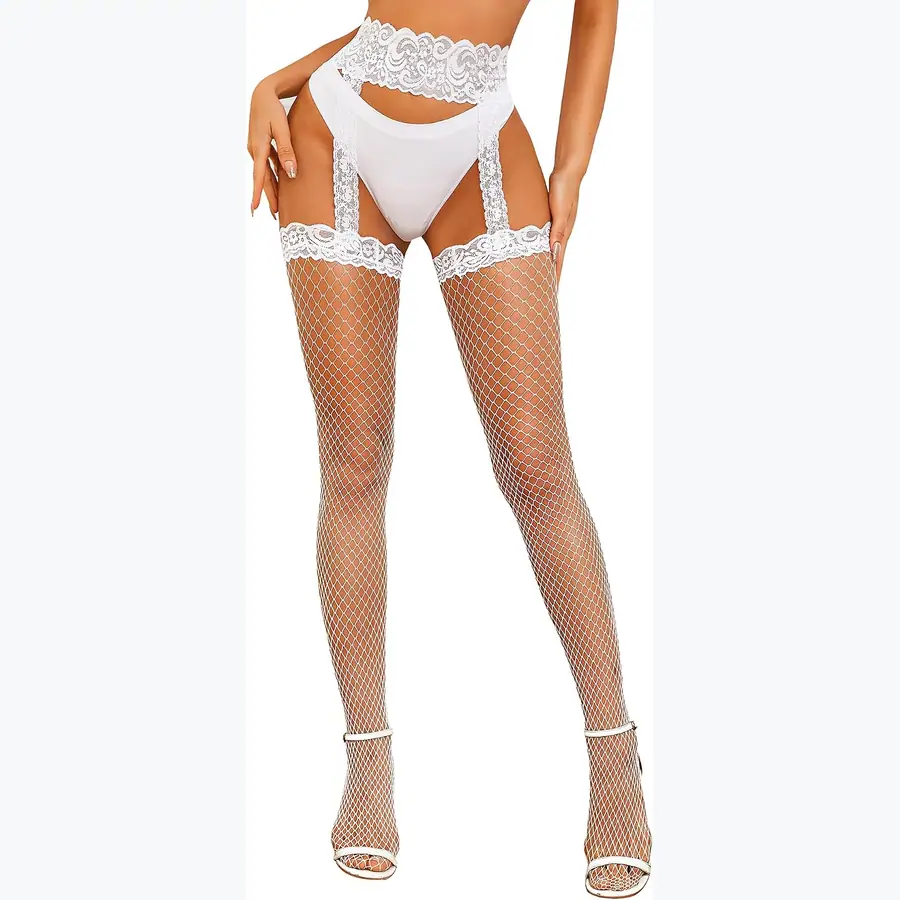 RSLOVE Fishnet Stockings for Women