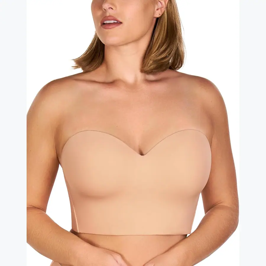 HSIA Longline Strapless Bra for Large Breasts