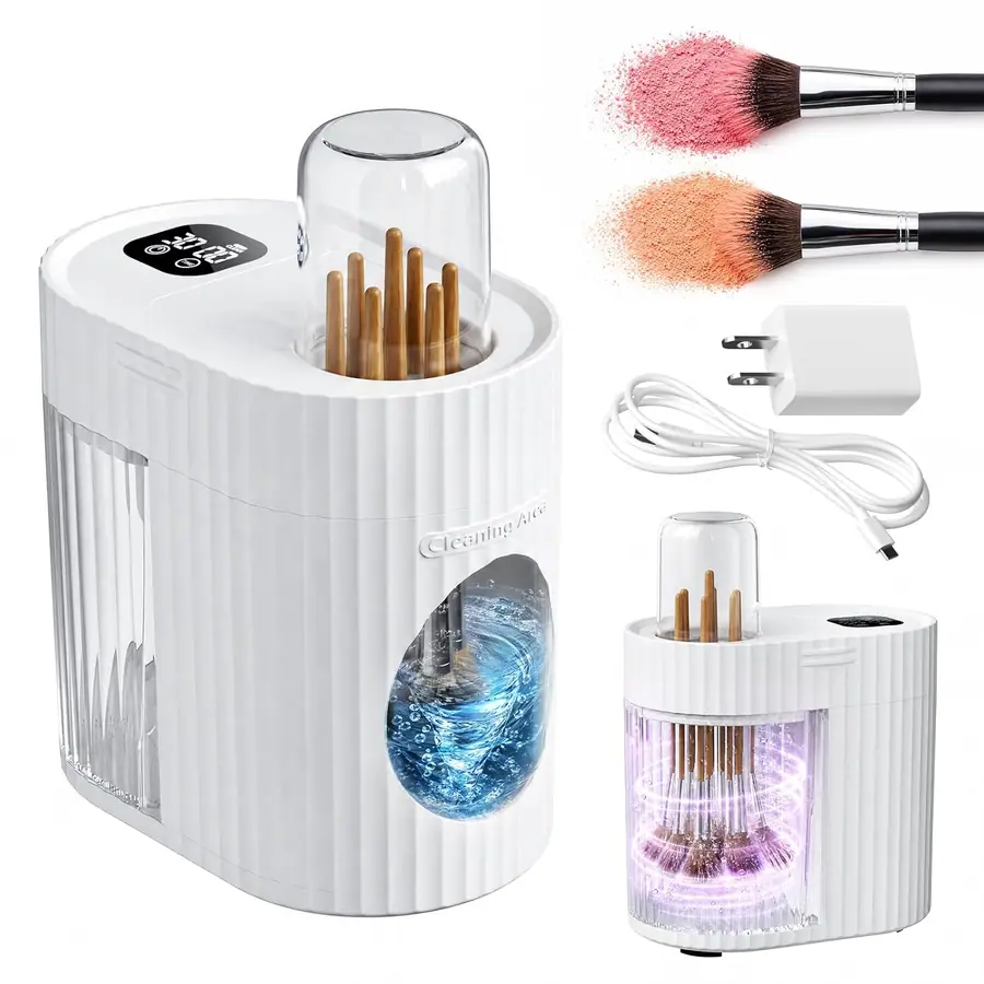ALAFLY 3 IN 1 Electric Makeup Brush Cleaner & Dryer