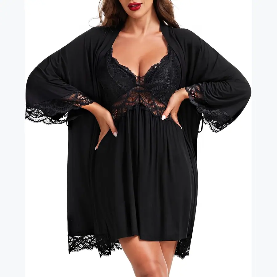 RSLOVE Women's Robes Set